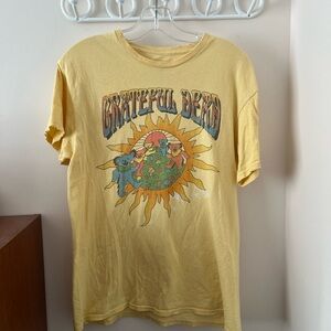 Urban Outfitters Grateful Dead Yellow Graphic T-Shirt